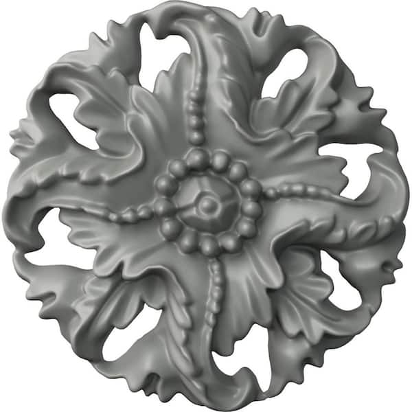 Ekena Millwork 3.125 in. x 5/8 in. x 3.125 in. Monique Rosette