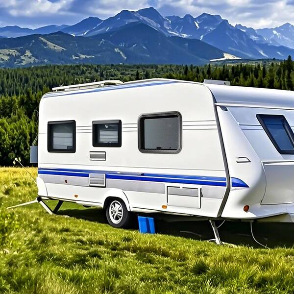 RV Exit Window 30"W X 22"H Tinted Emergency Egress With Screen And Trim Ring - DOT Approved