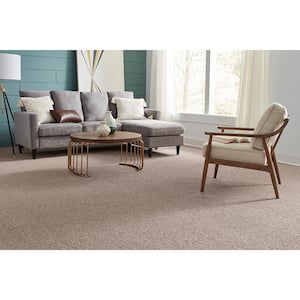 Huntcliff II Country Side Brown 39 oz. Triexta Texture Installed Carpet