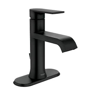 Genta Single Hole Single-Handle Bathroom Faucet in Matte Black