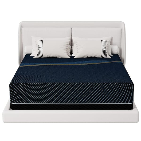 King Size Medium Firm Gel Memory Foam 14 in. Bed-in-a-Box Mattress