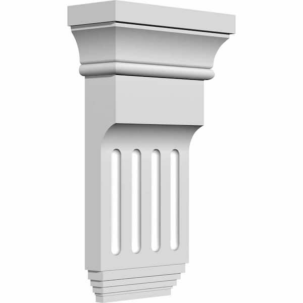 Ekena Millwork 6 in. x 2 in. x 10-3/8 in. Polyurethane Edwards Bracket