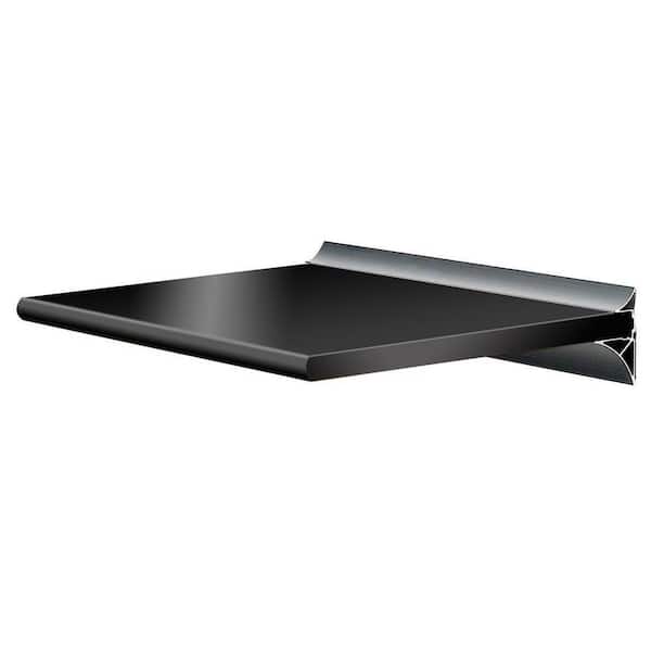 Home Decorators Collection Gallery 12 in. x 32 in. Black Shelf