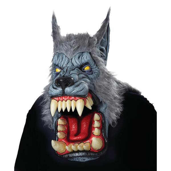 Unbranded Adults Lunar Psycho Werewolf Mask - Adult Halloween Costume
