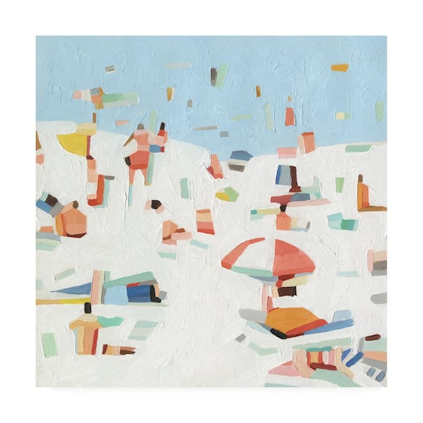 Emma Scarver 'Summer Confetti III' Canvas Unframed Photography Wall Art 35 in. x 35 in