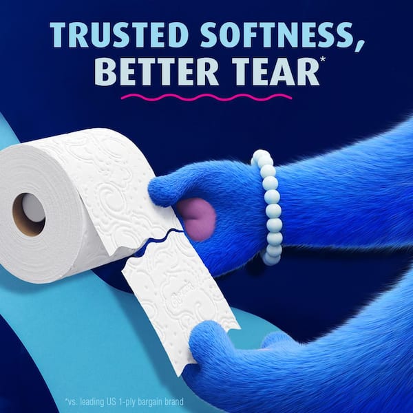 Ultra-Soft Smooth Tear Toilet Paper (60 Mega Rolls)