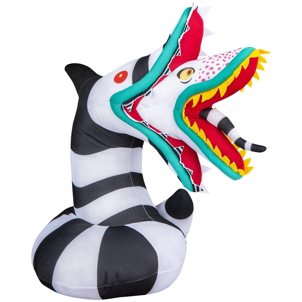 17in. Beetlejuice Sandworm Halloween Greeter G221915 The Home Depot