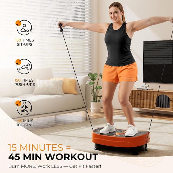 Reviews for ComHoma Whole Body Vibration Plate Exercise Machine 250 lbs.  Capacity Home Fitness Workout Equipment | Pg 1 - The Home Depot