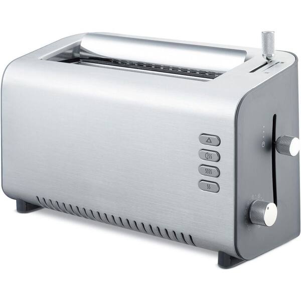 DeLonghi 2-Slice Adjustable Toaster in Brushed Aluminum-DISCONTINUED