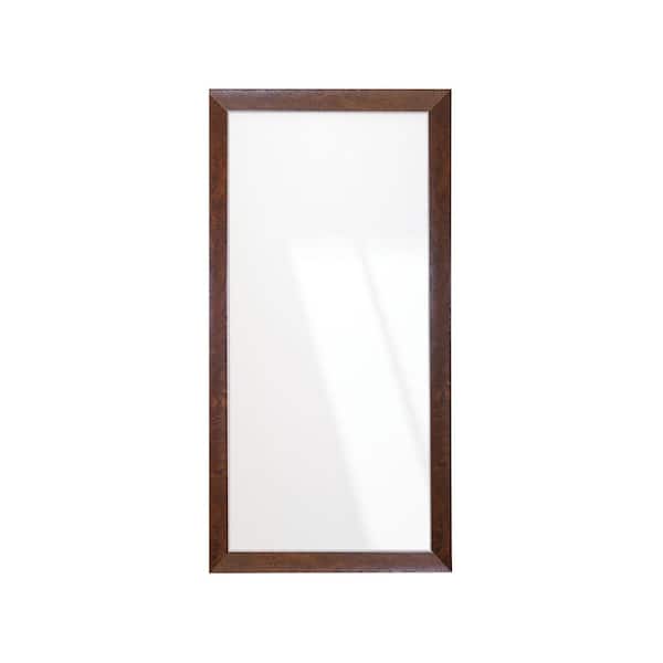 BrandtWorks Dashboard Burl Elegance Framed Mirror 32 in. W x 66 in. H