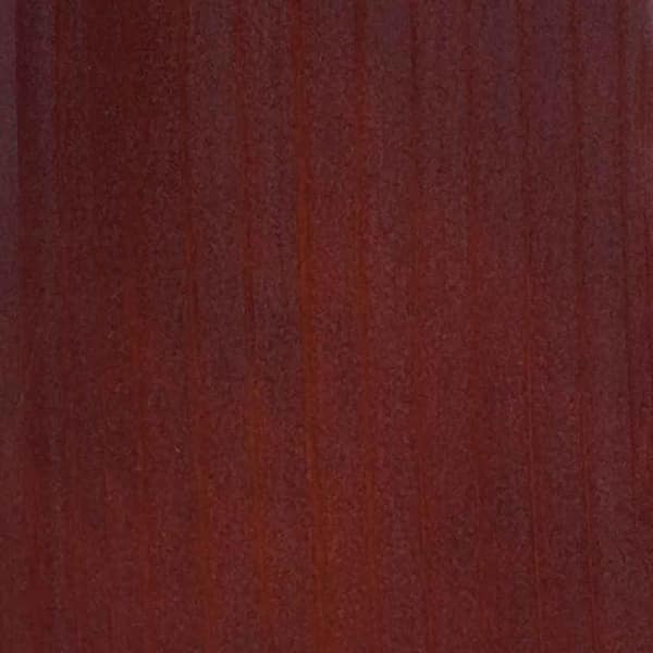 Clopay 4 in. x 3 in. Wood Garage Door Sample in Redwood with Mahogany 045 Stain