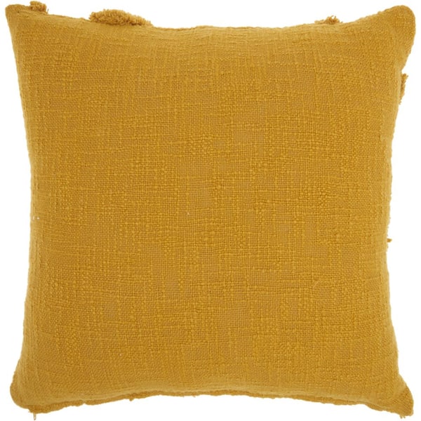 Yellow 2024 geometric pillow