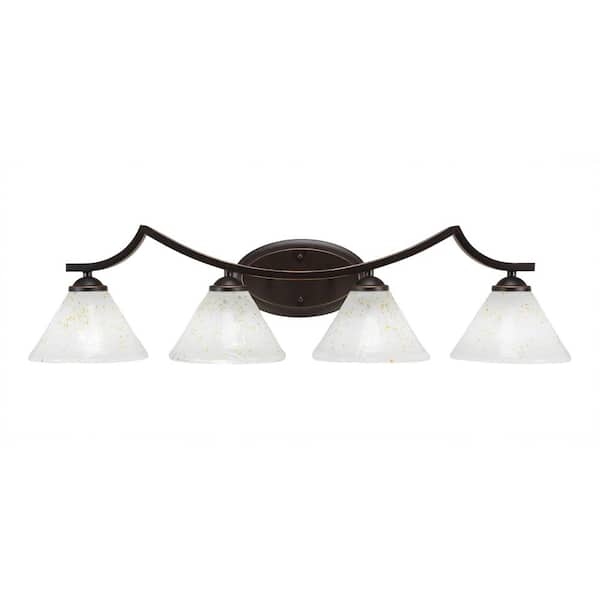 Unbranded Cleveland 8.5 in. 1-Light Dark Granite Vanity Light