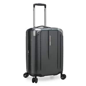 New London II 22 in. Gray Hardside Expandable Spinner Luggage