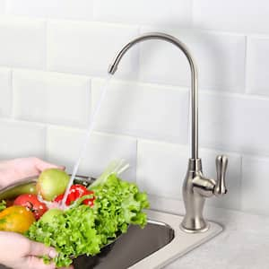 Ceramic Disc Single-Handle Beverage Faucet Coke Bottle Shaped Lead Free Non-Air Gap in Chrome Bright