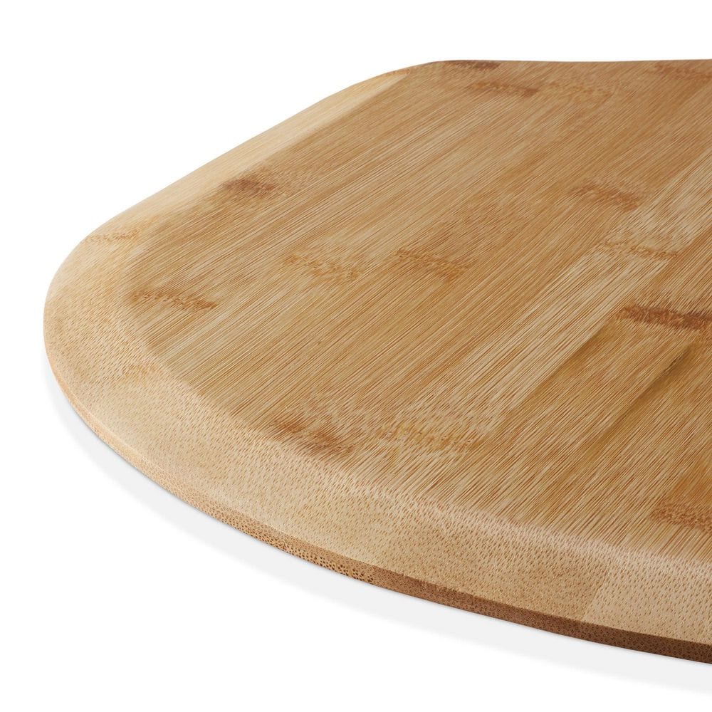 12-Inch Natural Bamboo Pizza Peel with Handle