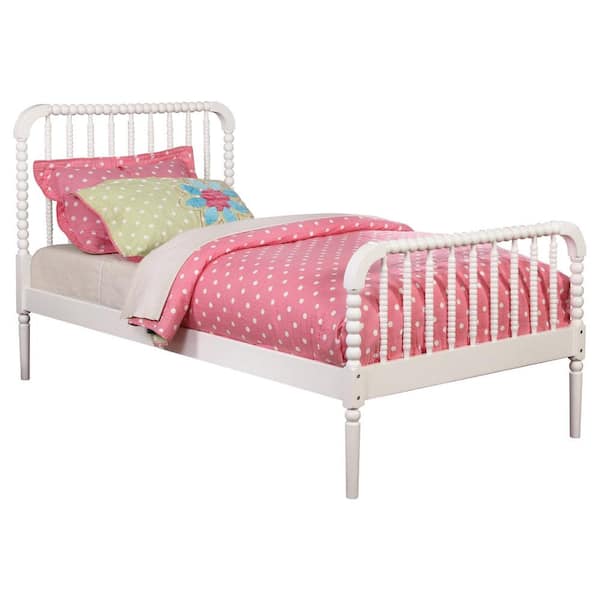 Jones White Twin Platform Bed