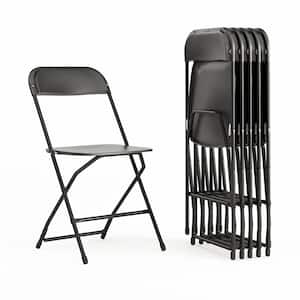 Black Metal Folding Chairs