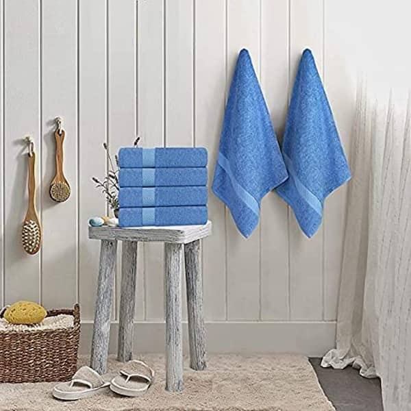Clearance！Large Bath Towels,Stripe Series Washcloth - Quick Dry Absorbent  Everyday Luxury Hotel Spa Gym Pool Shower Cotton Bathroom Towel Set,9 X 16