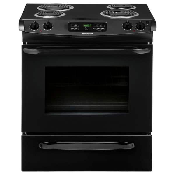 Frigidaire 4.6 cu. ft. Slide-In Electric Range with Self-Cleaning in Black