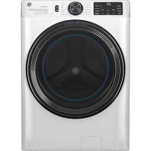 5.0 cu.ft. Smart Front Load Washer in White with Steam, UltraFresh Vent System, and Microban Technology