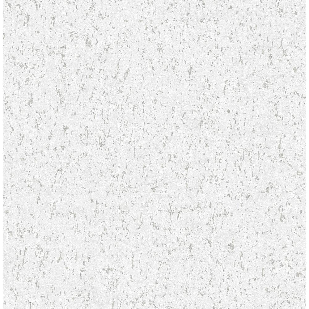 Decorline Guri White Concrete Texture White Wallpaper Sample 289625318SAM The Home Depot