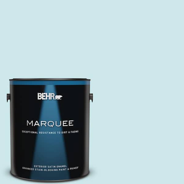 BEHR MARQUEE 1 gal. #MQ3-52 Ethereal Mood Satin Enamel Exterior Paint & Primer