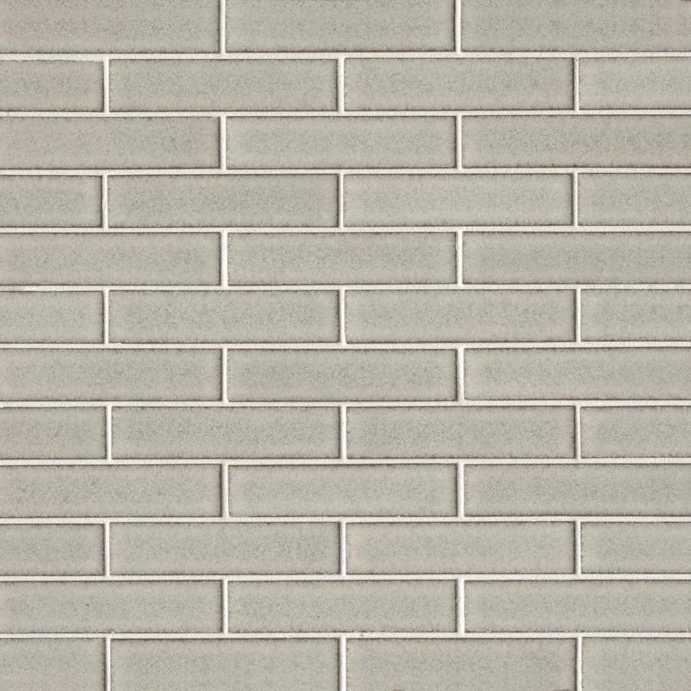 Seni 1" x 4" Porcelain Brick Joint MosaicWall & Floor Tile