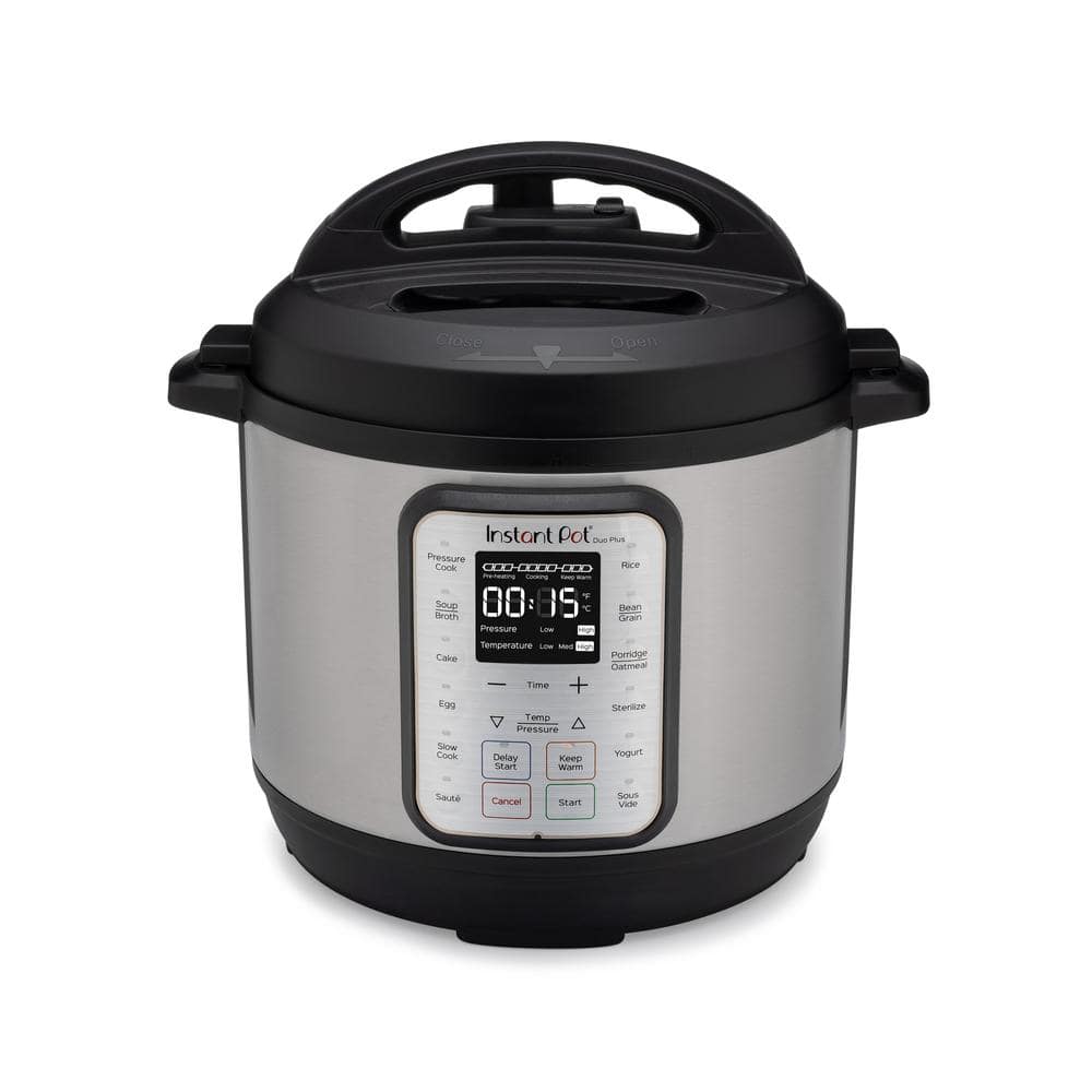 Instant Pot 8 qt. Matte Black Duo Pro Electric Pressure Cooker 113-0044-01  - The Home Depot