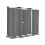 Space Saver 7 ft. W x 2.5 ft. D. Galvanized Steel Lean-to Shed with SNAPTiTE assembly system (17.5 sq. ft.)