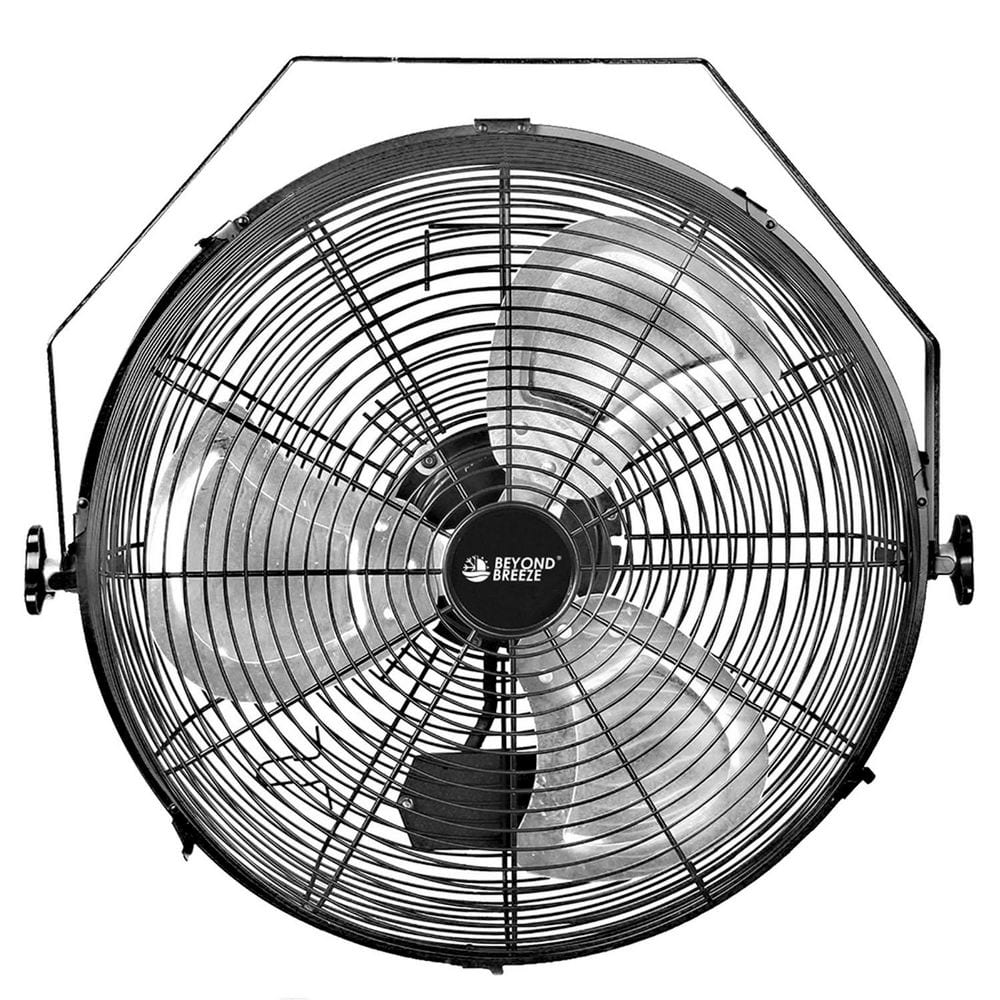 BEYOND BREEZE 18 Inch Indoor Wall-Mounted Fan, Industrial Fan with