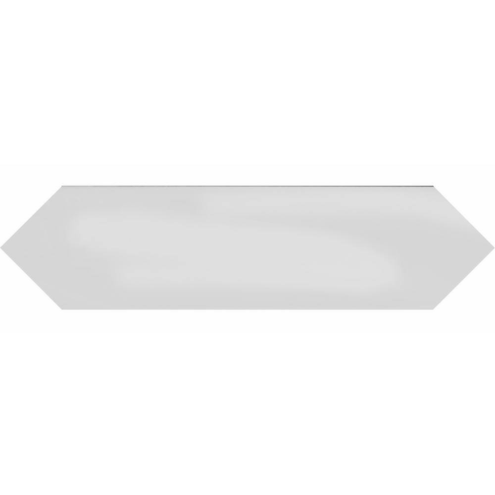 EMSER TILE Craft II White 2.83 in. x 11.69 in. Glossy Subway Ceramic
