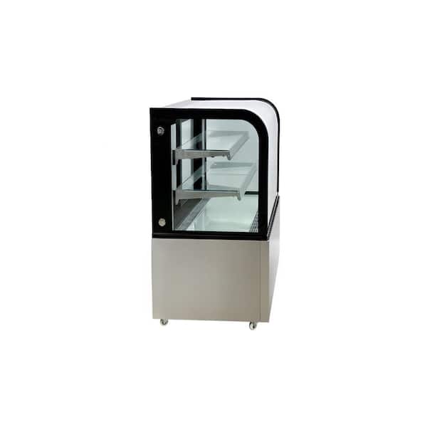 36 in. 10.4 cu. ft. Refrigerated Bakery Refrigerator Case NSF EW33R Black