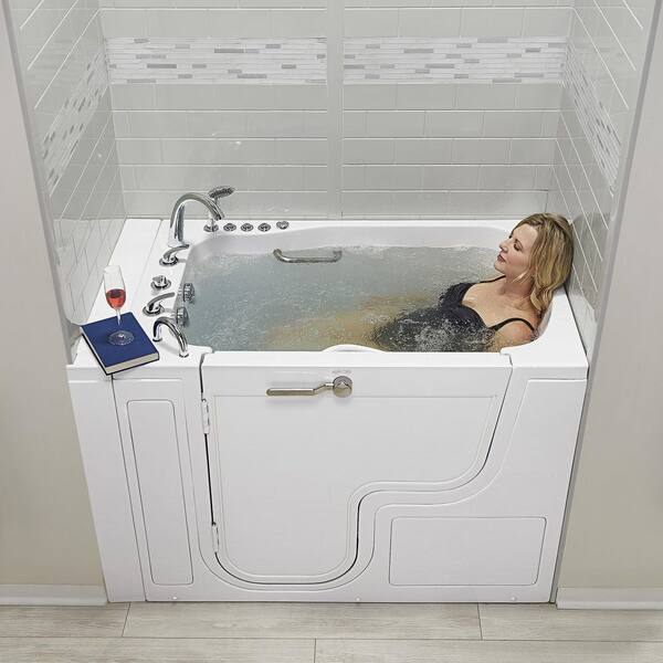 Ella Wheelchair TransferXXXL 55 in. Walk-In Whirlpool and