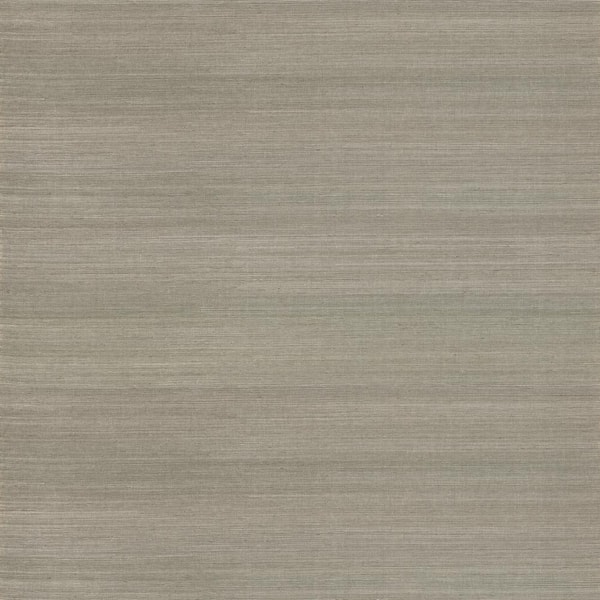 A-Street Prints Caihon Silver Sisal Grasscloth Wallpaper Sample