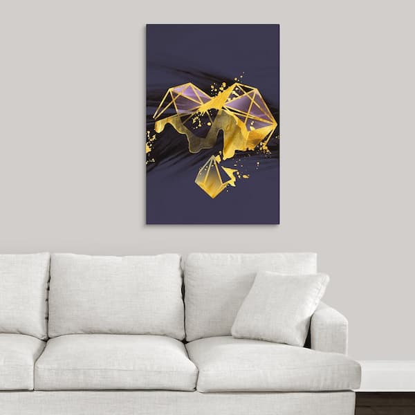 GreatBigCanvas "Gold Rush" by Circle Art Group Canvas Wall Art