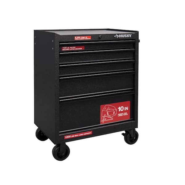 1000 Series 27-in Wide 5 Drawer Tool Chest & Rolling Cabinet