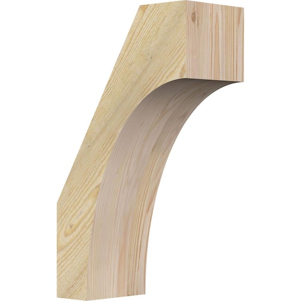 Ekena Millwork 6"W x 12"D x 20"H Westlake Rough Sawn Knee Brace, Douglas Fir