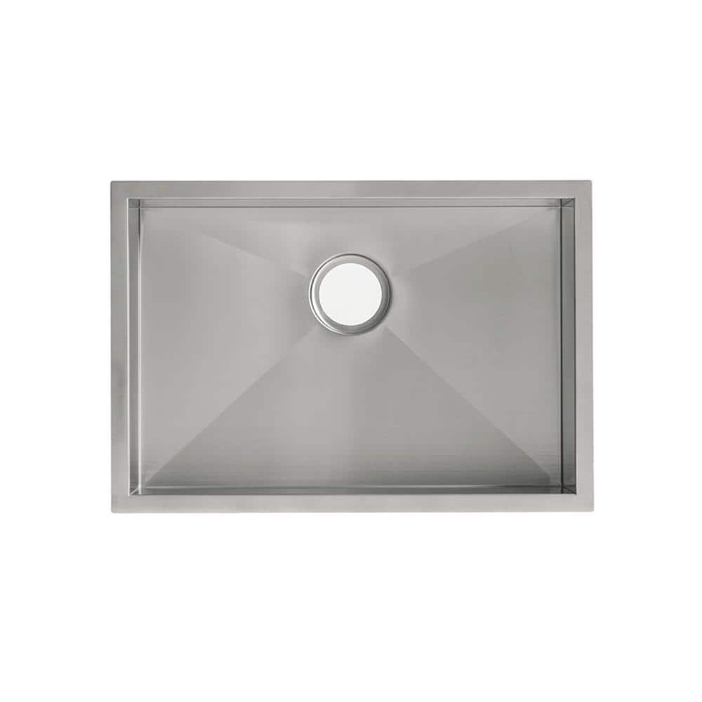 Tourner 27 x 19 Stainless Steel Single Basin Drop-In Kitchen Sink