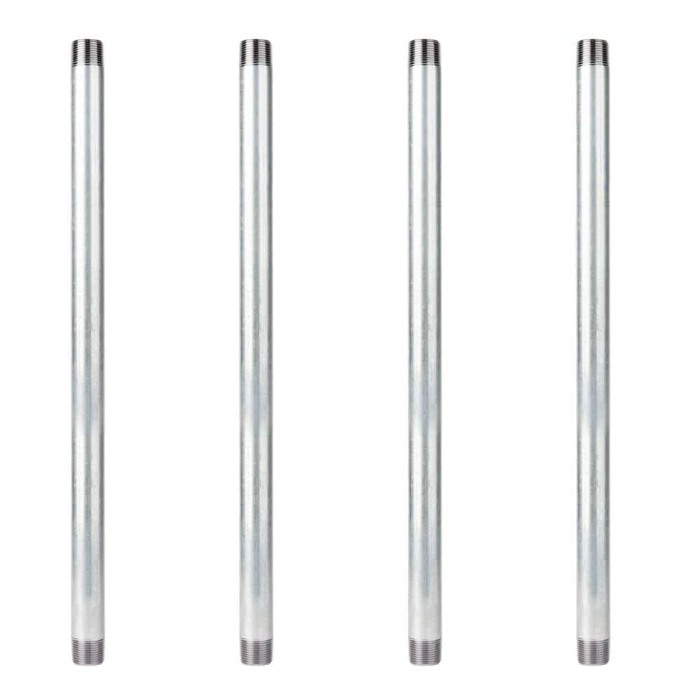 1 in. x 2 ft. Galvanized Steel Pipe (4-Pack) price history on PriceWatchPro