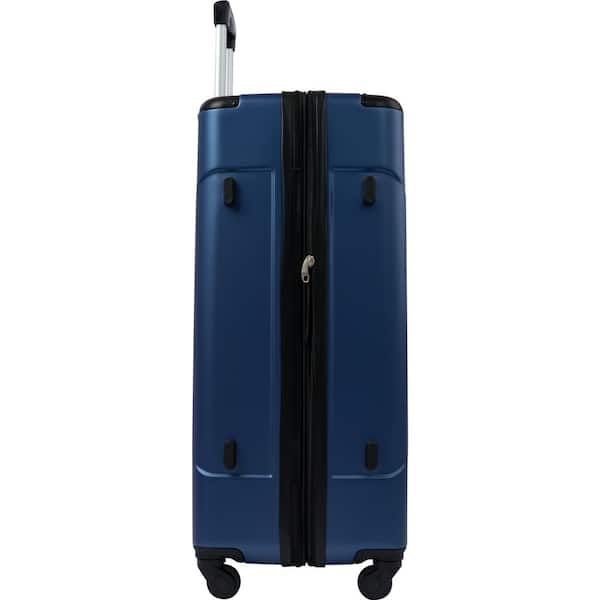 Aoibox 24 in. Blue Lightweight Hardshell Luggage Spinner Suitcase with TSA  Lock (Single Luggage) SNMX3044 - The Home Depot