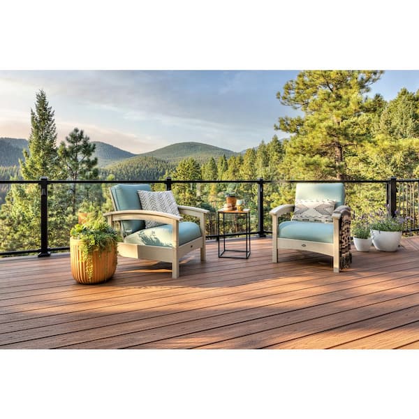 Trex Transcend 1 in. x 6 in. x 12 ft. Tiki Torch Grooved Edge