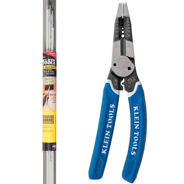 Klein Tools 15 ft. Wire Stripper and Glow Fish Rod Tool Set M2O07093KIT -  The Home Depot