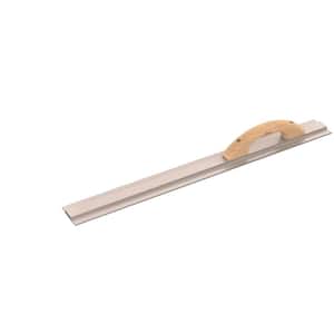 30 in. x 3-1/8 in. Straight Magnesium Darby with Wood Handle