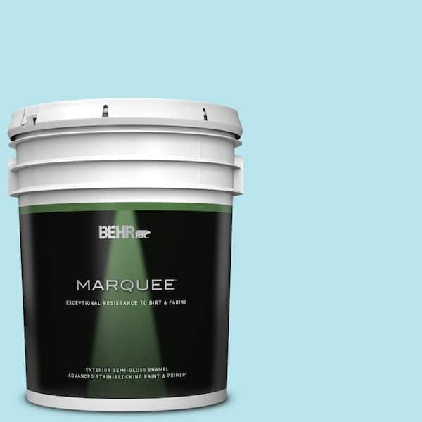 BEHR MARQUEE 5 gal. #510A-3 Fresh Water Semi-Gloss Enamel Exterior Paint & Primer