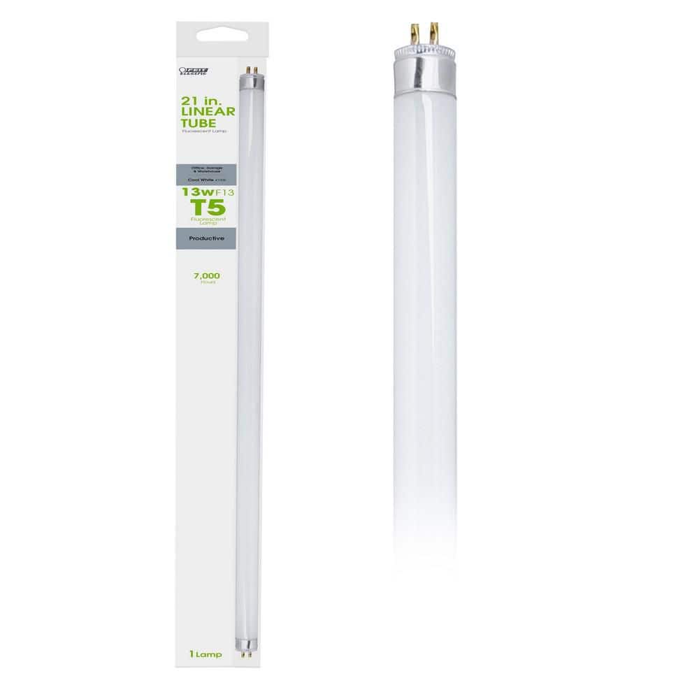 Feit Electric 13-Watt 21 in. T5 G5 Linear Fluorescent Tube Light