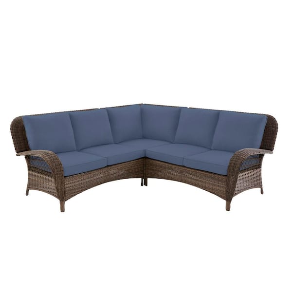 Parks patio sofa with sunbrella deals cushions