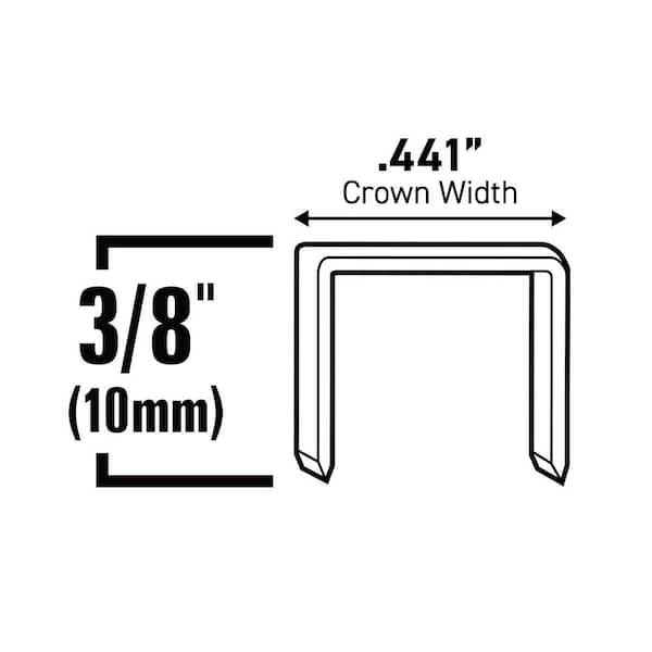 Surebonder 3/8 In. Leg X 7/16 In. Narrow Crown 23-Gauge Collated ...