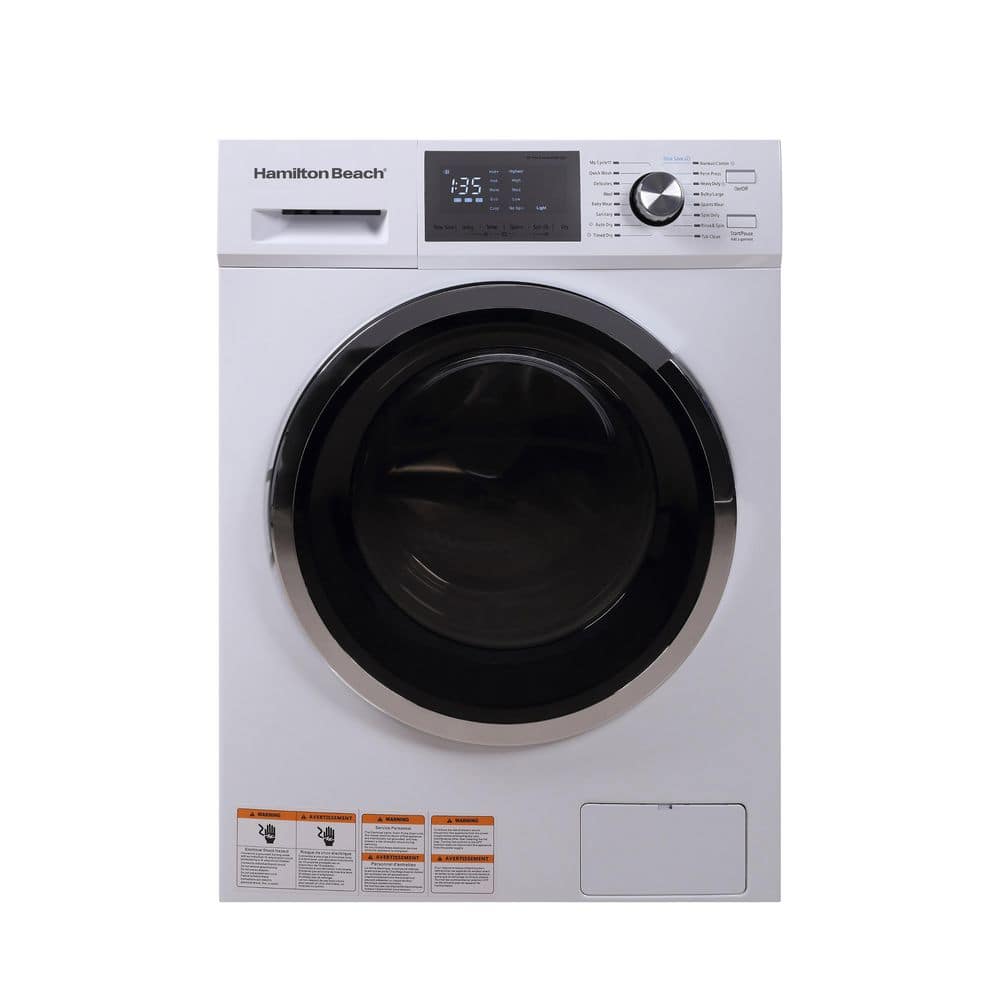2.7 cu. ft. White All-in-One Front Loading Washer and Dryer Combo