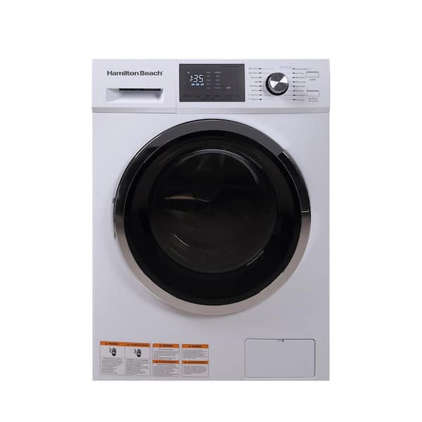 2.7 cu. ft. White All-in-One Front Loading Washer and Dryer Combo